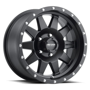 Method Wheels 301 the standard hd matte black 16x7   6x5.5   0x4.00"